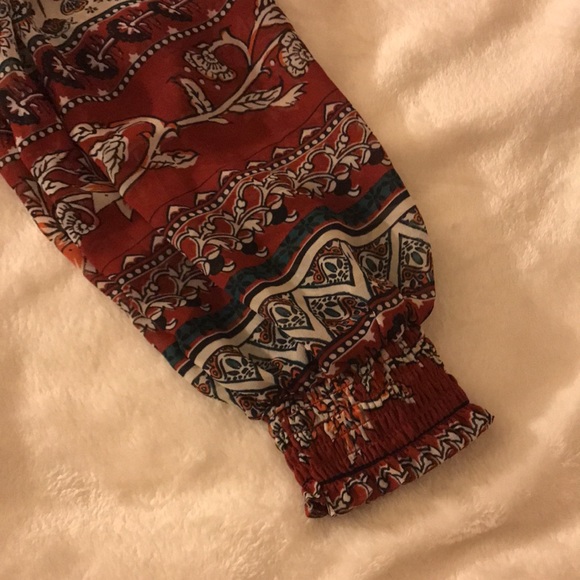 NWOT! H&M Bohemian Maxi Dress - Long Sleeve or Quarter Sleeve 🤎 - Picture 5 of 12